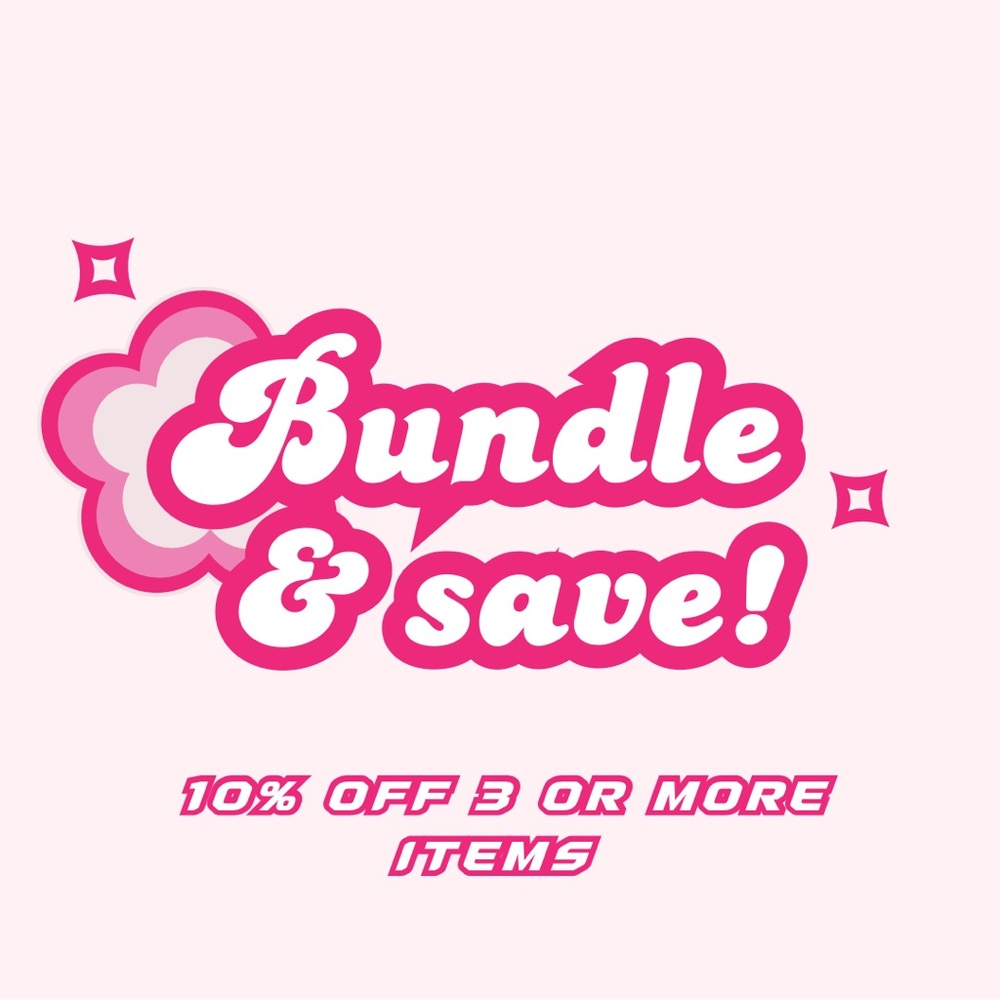 BUNDLE & SAVE!!!!